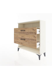 Arges Şifonyer Tek Raflı 2 Çekmeceli 88x30x96 Aytaşı-Çam