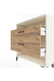 Arges Şifonyer Tek Raflı 2 Çekmeceli 88x30x96 Aytaşı-Çam