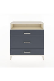 Arges Şifonyer Tek Raflı 3 Çekmeceli 88x30x96 Aytaşı-Antrasit