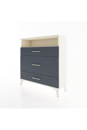 Arges Şifonyer Tek Raflı 3 Çekmeceli 88x30x96 Aytaşı-Antrasit