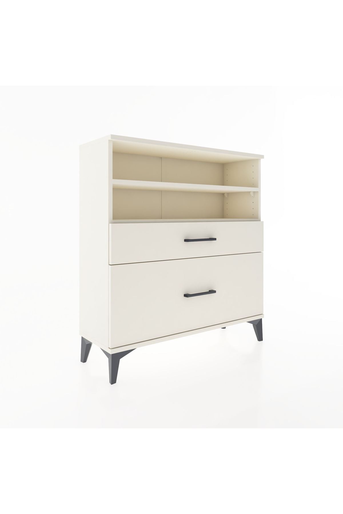 Arges Şifonyer 2 Raflı 2 Çekmeceli 88x30x96 Aytaşı-Aytaşı