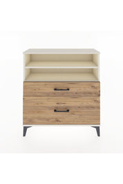 Arges Şifonyer 2 Raflı 2 Çekmeceli 88x30x96 Aytaşı-Çam