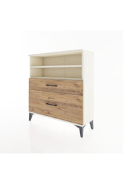 Arges Şifonyer 2 Raflı 2 Çekmeceli 88x30x96 Aytaşı-Çam