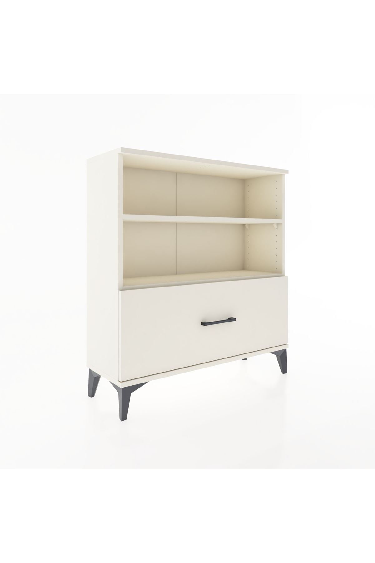 Arges Şifonyer 2 Raflı Tek Çekmeceli 88x30x96 Aytaşı-Aytaşı