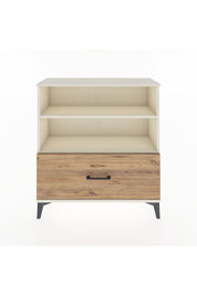 Arges Şifonyer 2 Raflı Tek Çekmeceli 88x30x96 Aytaşı-Çam