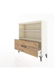 Arges Şifonyer 2 Raflı Tek Çekmeceli 88x30x96 Aytaşı-Çam