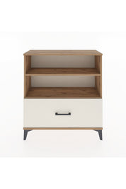 Arges Şifonyer 2 Raflı Tek Çekmeceli 88x30x96 Çam-Aytaşı