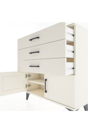 Arges Şifonyer Tek Raflı 3 Çekmeceli 2 Kapaklı 88x30x96 Aytaşı-Aytaşı