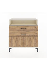 Arges Şifonyer 2 Raflı 2 Çekmeceli 2 Kapaklı 88x30x96 Aytaşı-Çam