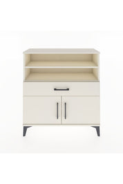 Arges Şifonyer 3 Raflı Tek Çekmeceli 2 Kapaklı 88x30x96 Aytaşı-Aytaşı