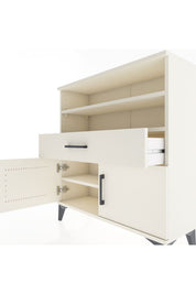 Arges Şifonyer 3 Raflı Tek Çekmeceli 2 Kapaklı 88x30x96 Aytaşı-Aytaşı