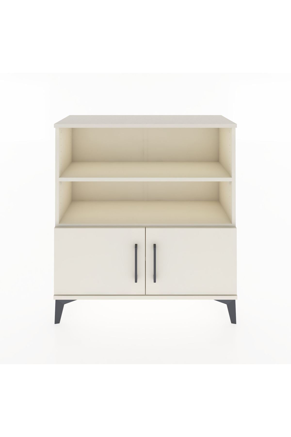 Arges Şifonyer 3 Raflı 2 Kapaklı 88x30x96 Aytaşı-Aytaşı
