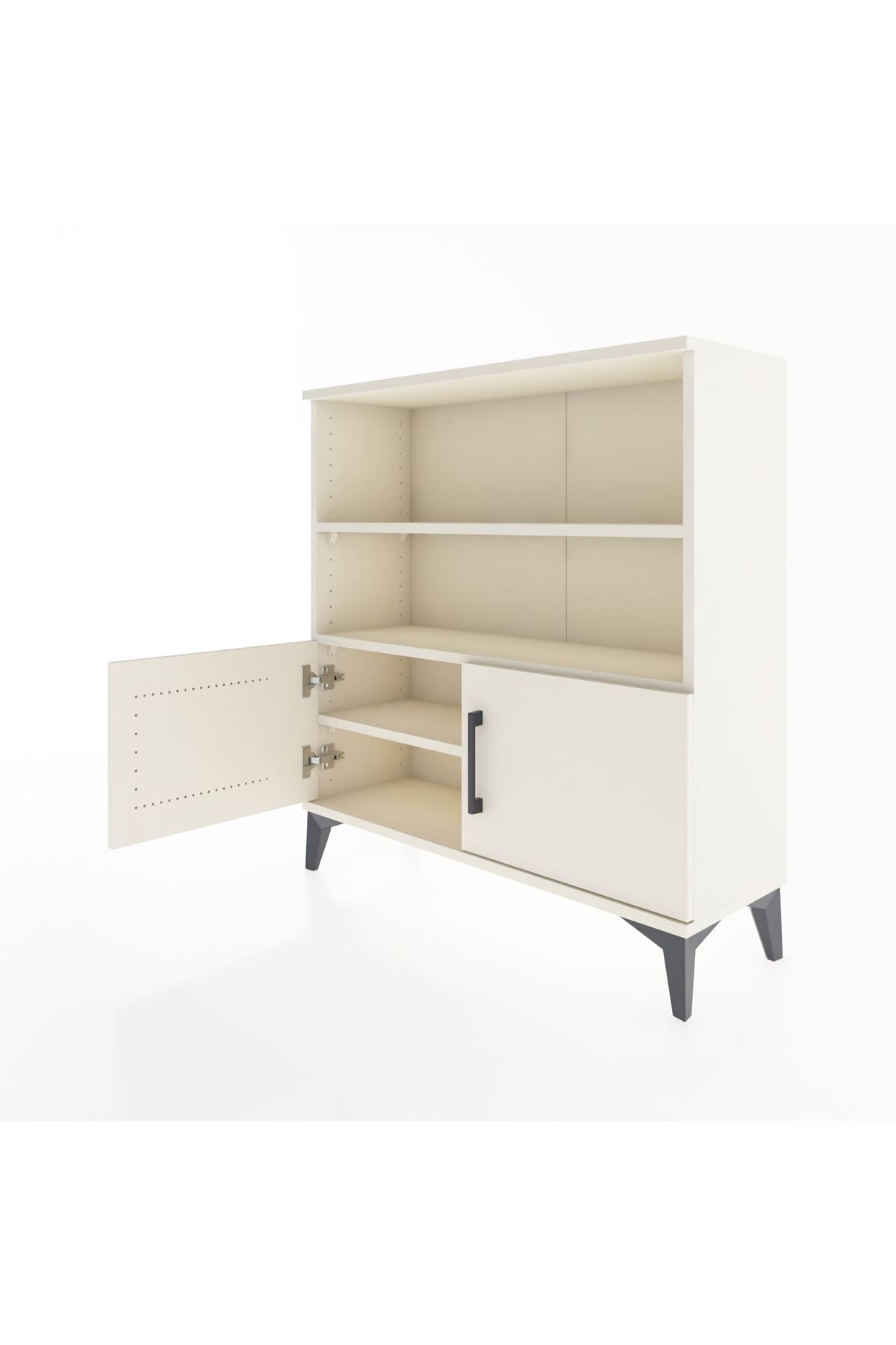 Arges Şifonyer 3 Raflı 2 Kapaklı 88x30x96 Aytaşı-Aytaşı