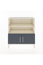 Arges Şifonyer 3 Raflı 2 Kapaklı 88x30x96 Aytaşı-Antrasit