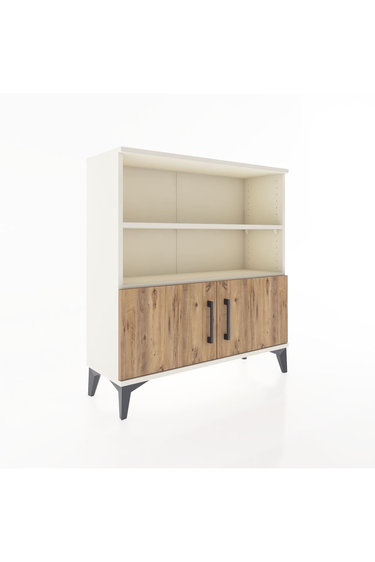 Arges Şifonyer 3 Raflı 2 Kapaklı 88x30x96 Aytaşı-Çam