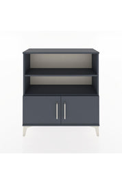 Arges Şifonyer 3 Raflı 2 Kapaklı 88x30x96 Antrasit-Antrasit