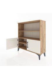 Arges Şifonyer 3 Raflı 2 Kapaklı 88x30x96 Çam-Aytaşı