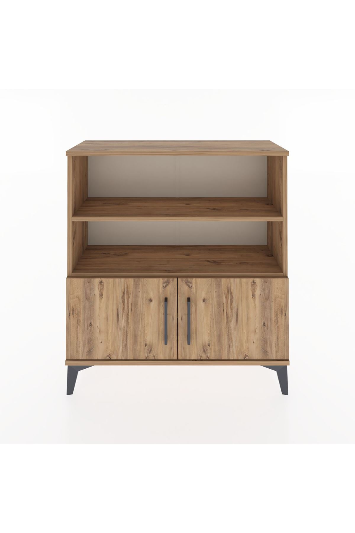 Arges Şifonyer 3 Raflı 2 Kapaklı 88x30x96 Çam-Çam