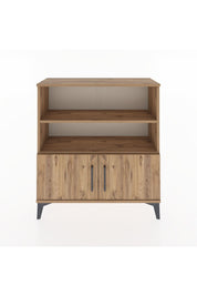 Arges Şifonyer 3 Raflı 2 Kapaklı 88x30x96 Çam-Çam