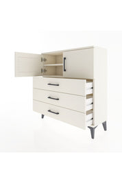 Arges Şifonyer 2 Raflı 3 Çekmeceli 2 Kapaklı 88x30x96 Aytaşı-Aytaşı