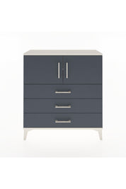 Arges Şifonyer 2 Raflı 3 Çekmeceli 2 Kapaklı 88x30x96 Aytaşı-Antrasit