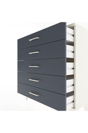 Arges Şifonyer 5 Çekmeceli 88x30x96 Aytaşı-Antrasit