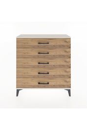 Arges Şifonyer 5 Çekmeceli 88x30x96 Aytaşı-Çam