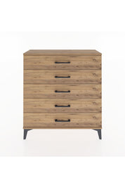 Arges Şifonyer 5 Çekmeceli 88x30x96 Çam-Çam