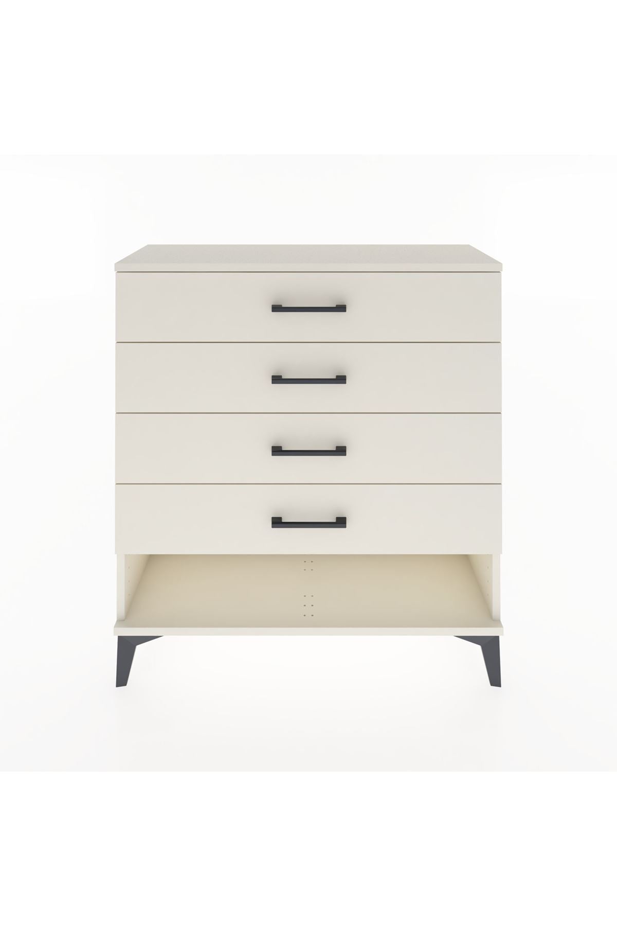 Arges Şifonyer 4 Çekmeceli 88x30x96 Aytaşı-Aytaşı