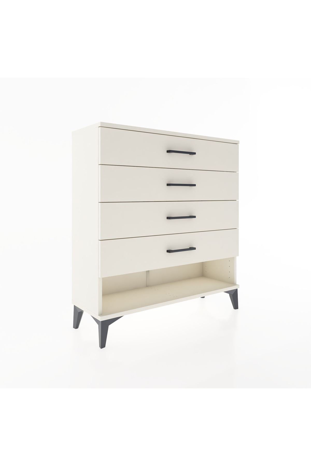 Arges Şifonyer 4 Çekmeceli 88x30x96 Aytaşı-Aytaşı