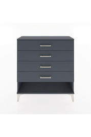 Arges Şifonyer 4 Çekmeceli 88x30x96 Antrasit-Antrasit