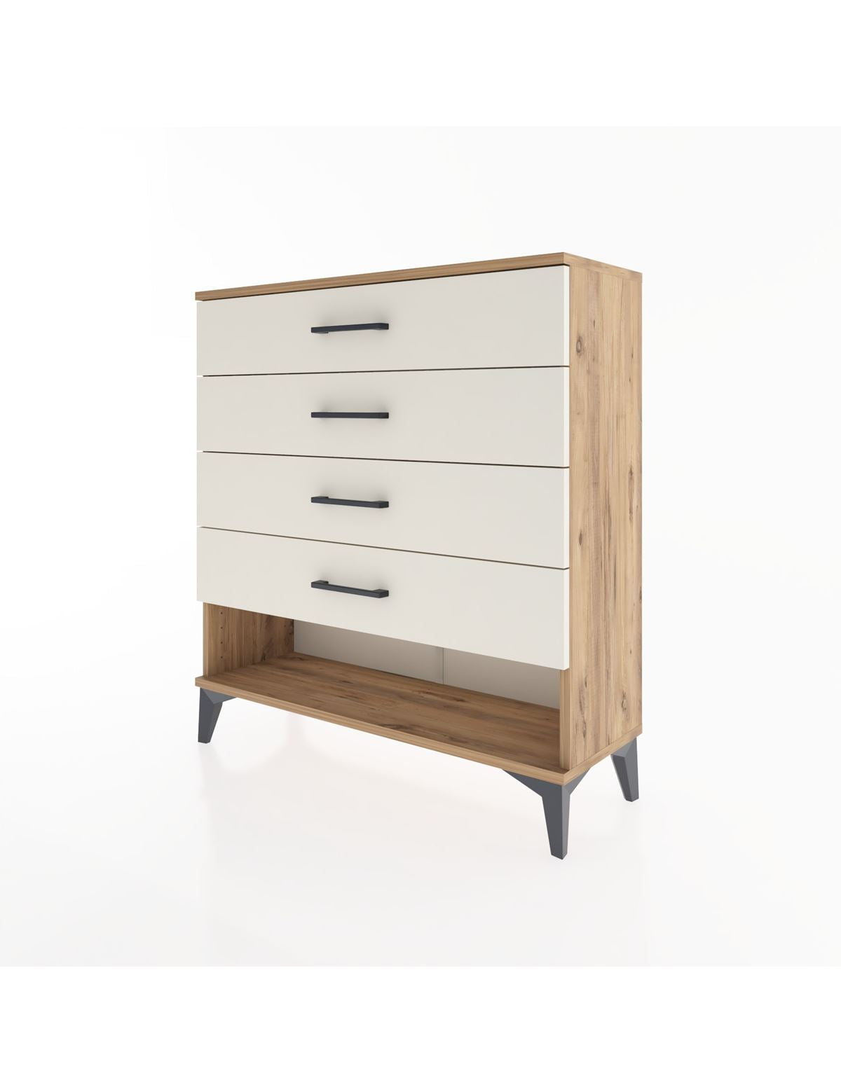 Arges Şifonyer 4 Çekmeceli 88x30x96 - S04M002V7A