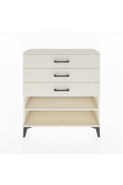 Arges Şifonyer Tek Raflı 3 Çekmeceli 88x30x96 Aytaşı-Aytaşı