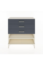 Arges Şifonyer Tek Raflı 3 Çekmeceli 88x30x96 Aytaşı-Antrasit