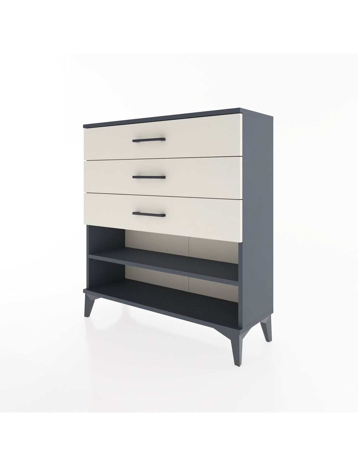 Arges Şifonyer Tek Raflı 3 Çekmeceli 88x30x96 - S04M003V4A