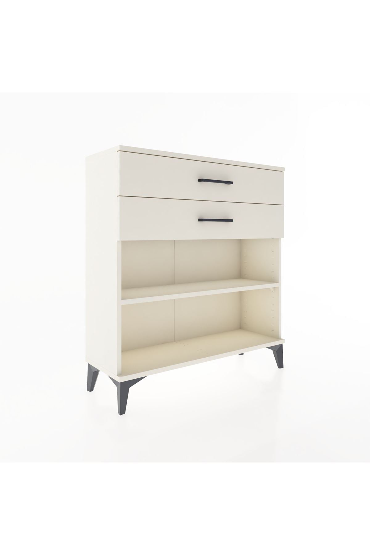 Arges Şifonyer Tek Raflı 2 Çekmeceli 88x30x96 Aytaşı-Aytaşı