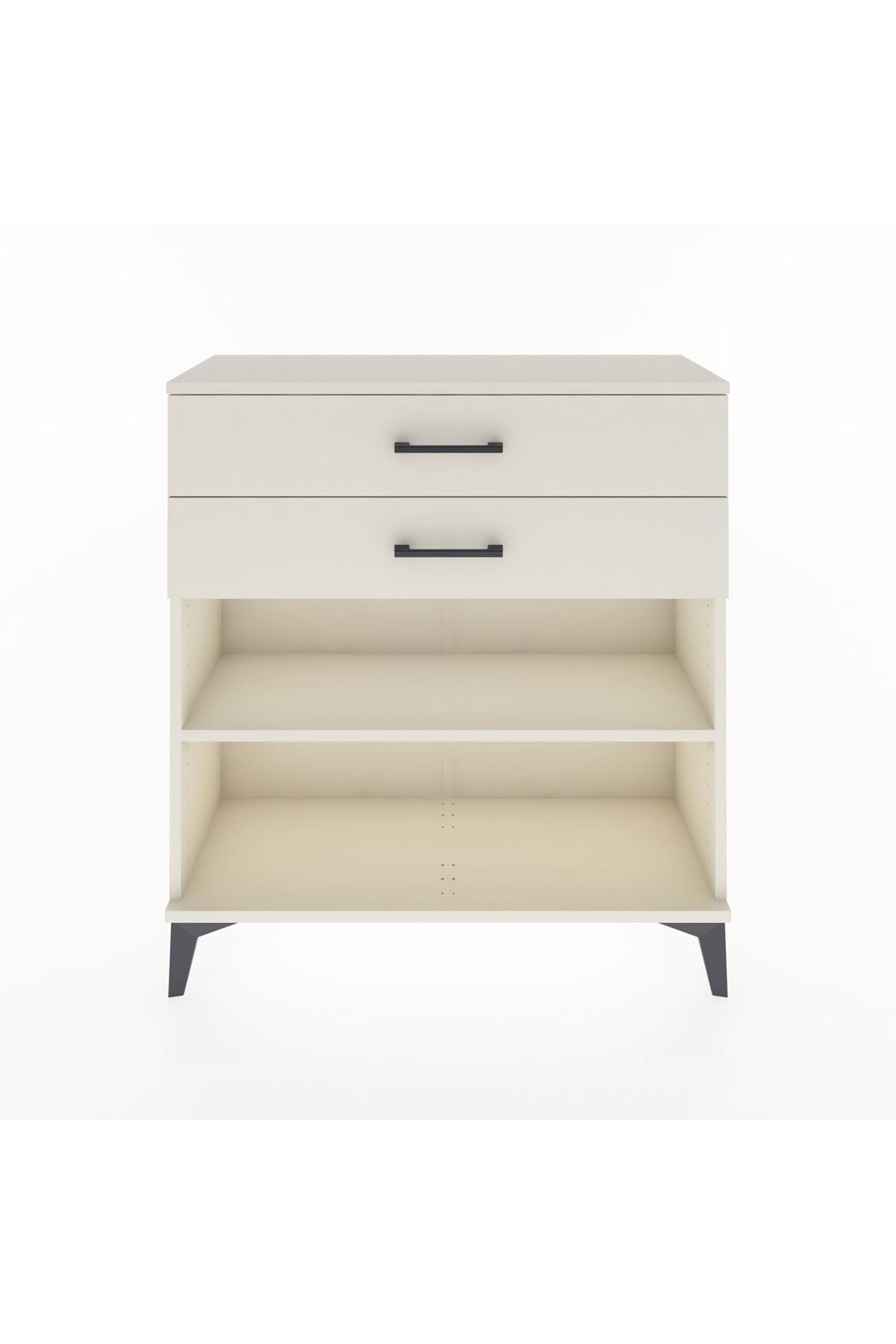 Arges Şifonyer Tek Raflı 2 Çekmeceli 88x30x96 Aytaşı-Aytaşı