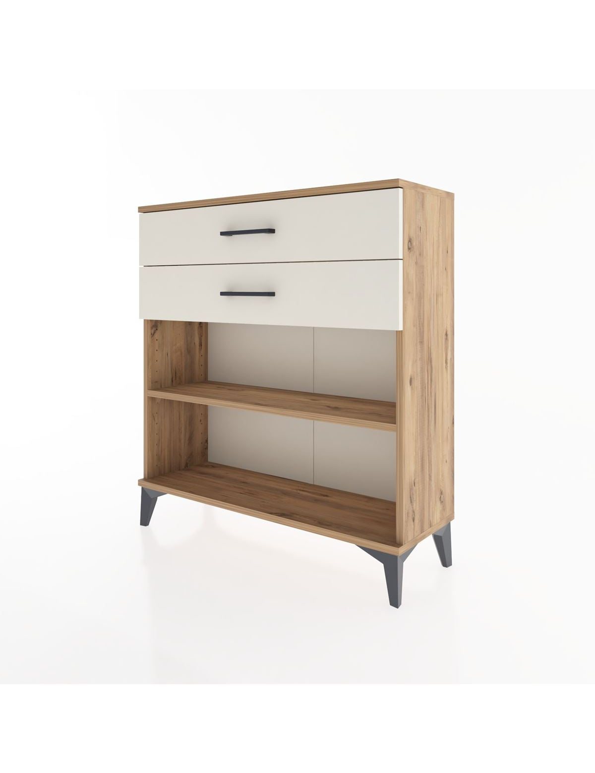 Arges Şifonyer Tek Raflı 2 Çekmeceli 88x30x96 - S04M004V7A