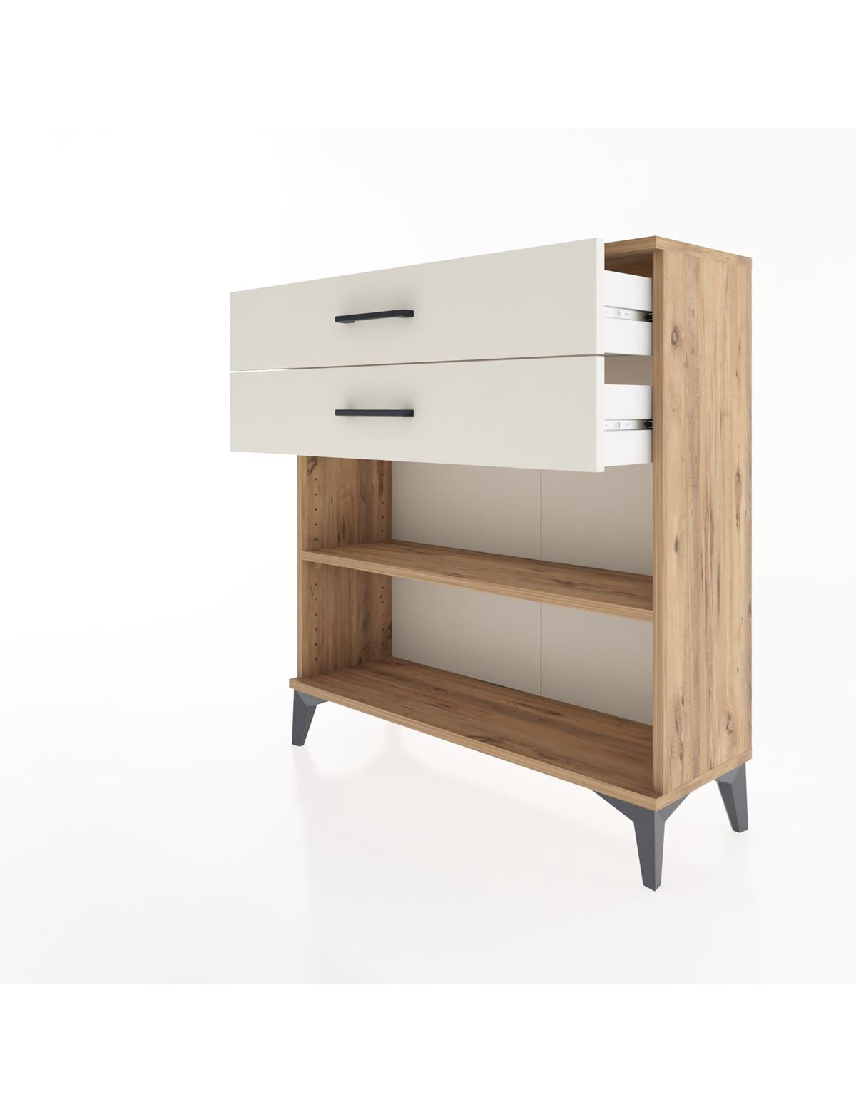 Arges Şifonyer Tek Raflı 2 Çekmeceli 88x30x96 - S04M004V7A