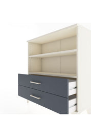 Arges Şifonyer 2 Raflı 2 Çekmeceli 88x30x96 - S04M005V2A