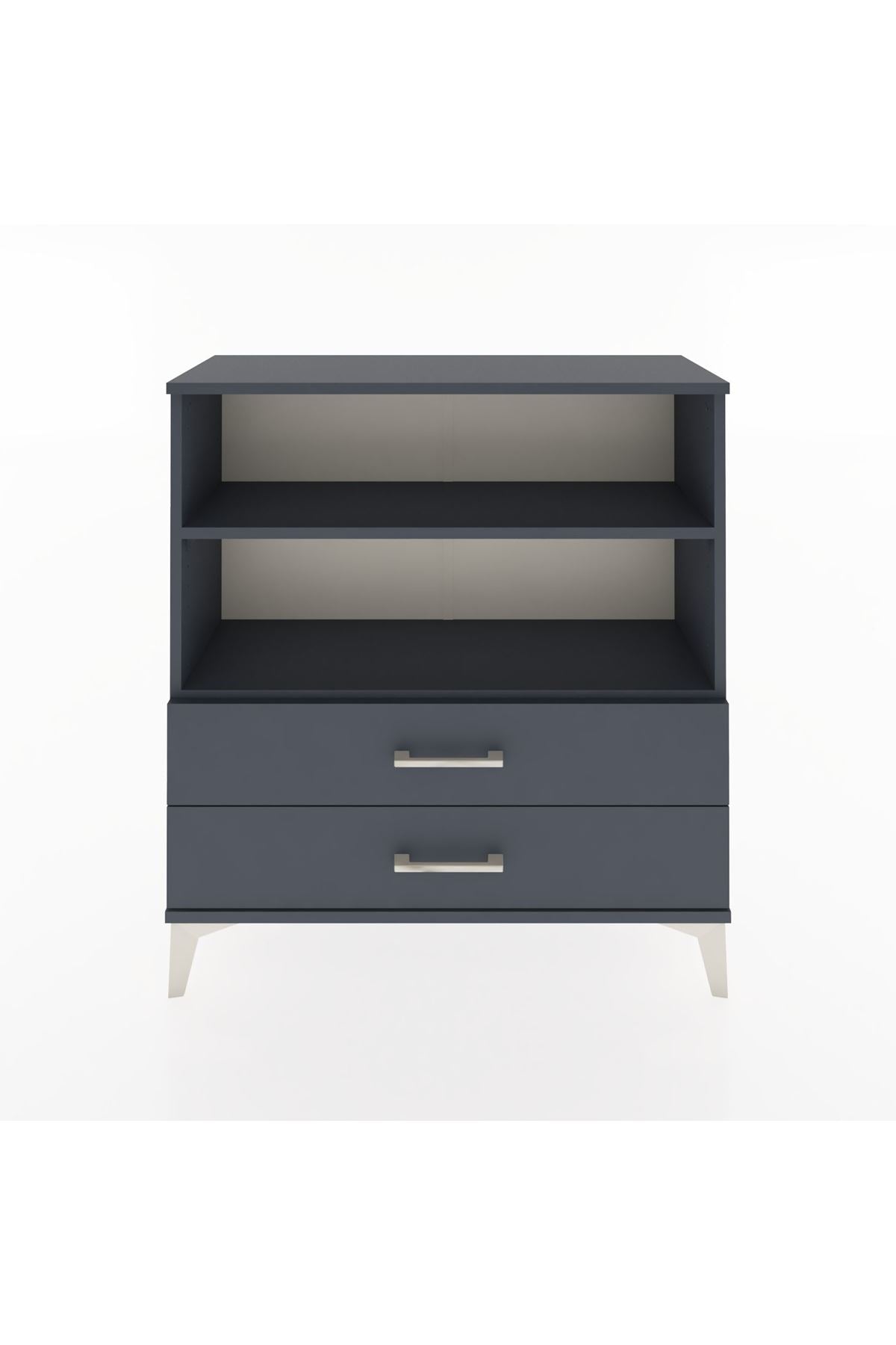 Arges Şifonyer 2 Raflı 2 Çekmeceli 88x30x96 - S04M005V5A