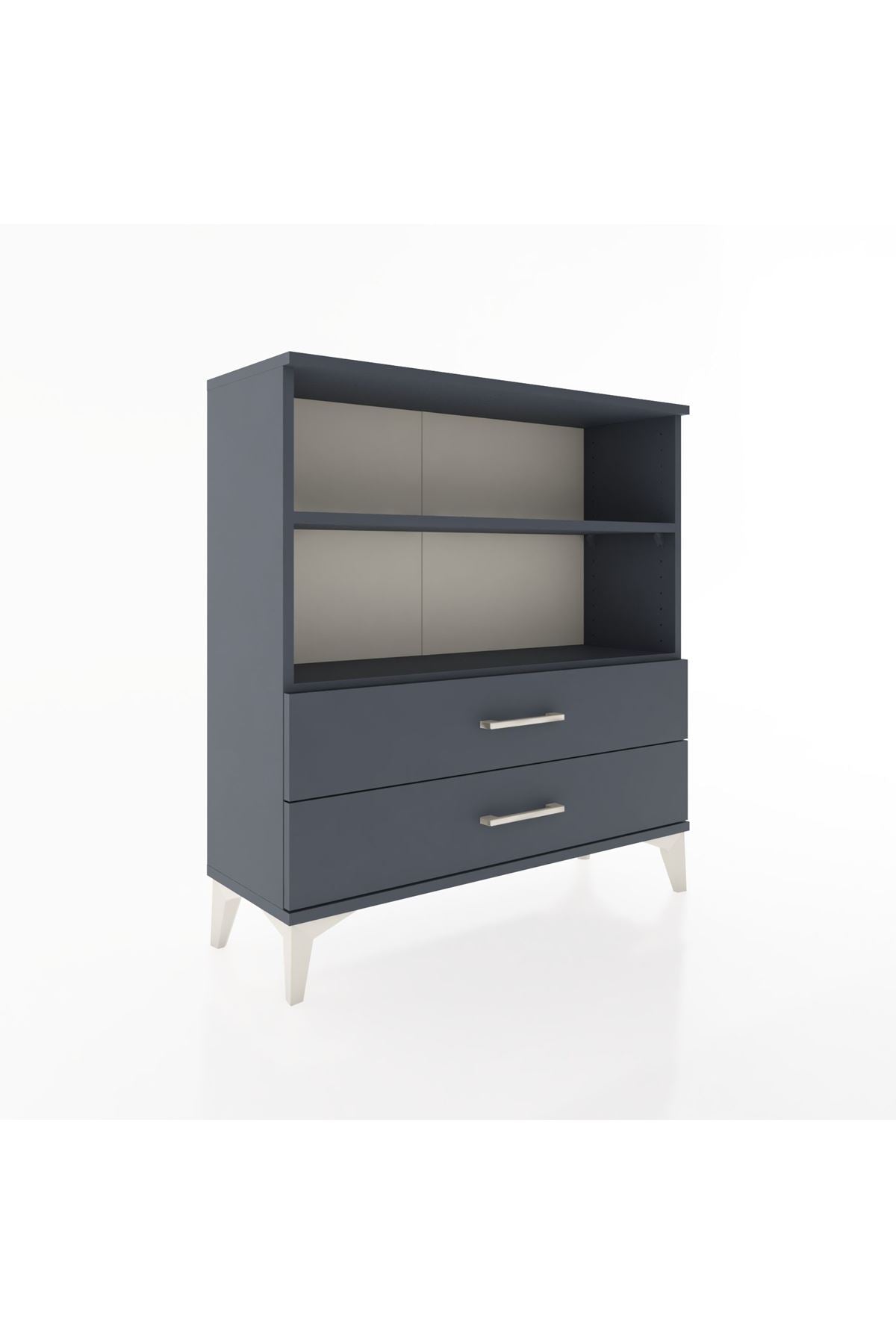 Arges Şifonyer 2 Raflı 2 Çekmeceli 88x30x96 - S04M005V5A