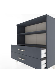 Arges Şifonyer 2 Raflı 2 Çekmeceli 88x30x96 - S04M005V5A