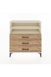 Arges Şifonyer 2 Raflı 3 Çekmeceli 88x30x96 Aytaşı-Çam