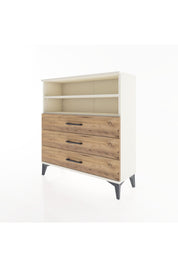 Arges Şifonyer 2 Raflı 3 Çekmeceli 88x30x96 Aytaşı-Çam