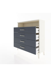 Arges Şifonyer Tek Raflı 4 Çekmeceli 88x30x96 Aytaşı-Antrasit