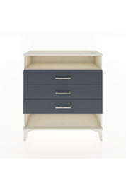 Arges Şifonyer Tek Raflı 3 Çekmeceli 88x30x96 Aytaşı-Antrasit