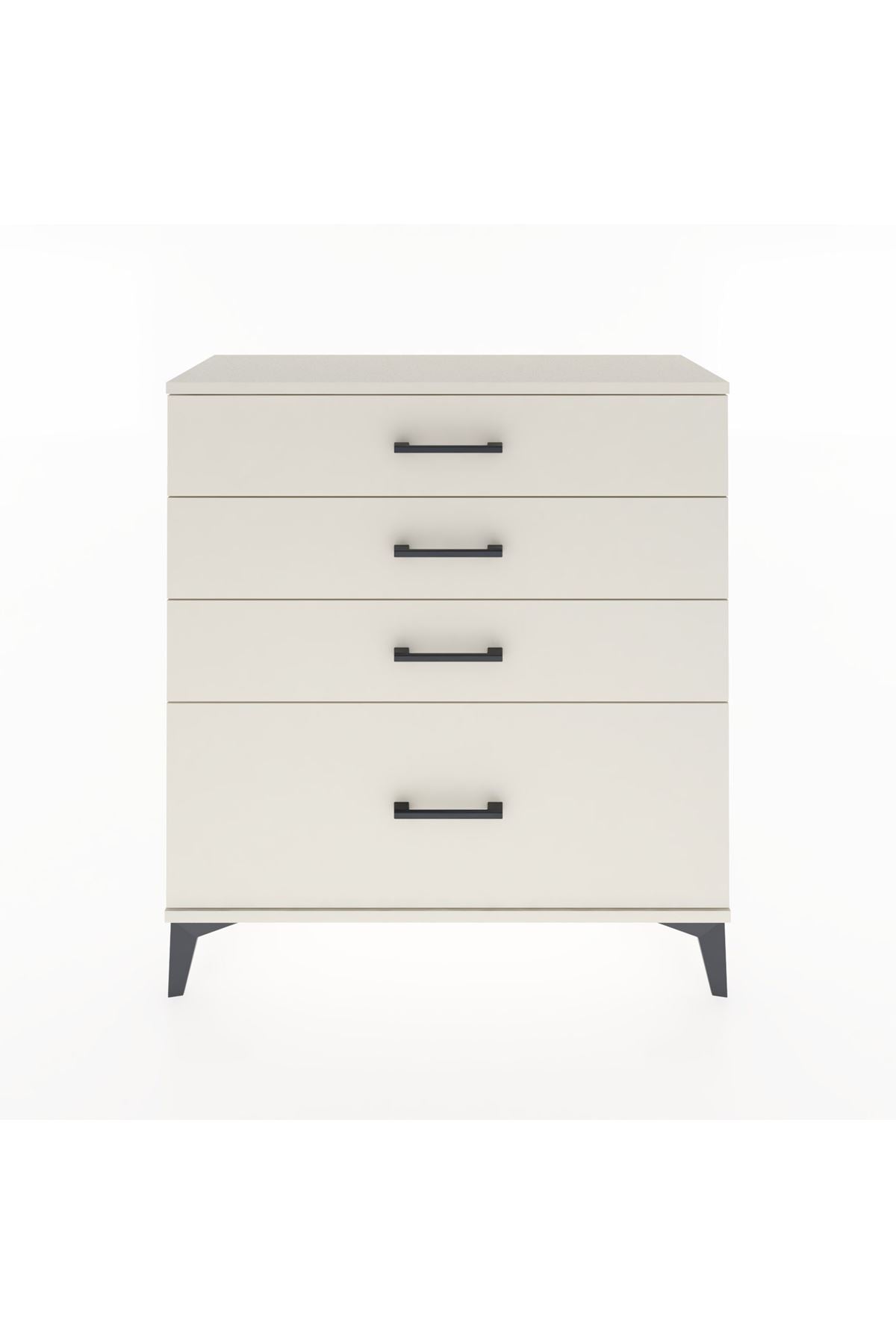 Arges Şifonyer 4 Çekmeceli 88x30x96 - S04M009V1A