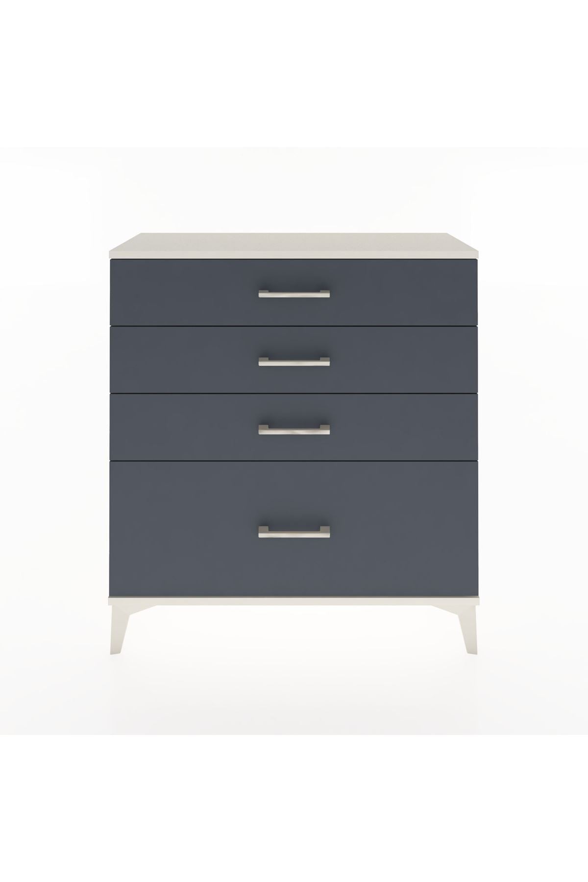 Arges Şifonyer 4 Çekmeceli 88x30x96 - S04M009V2A