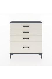 Arges Şifonyer 4 Çekmeceli 88x30x96 Antrasit-Aytaşı